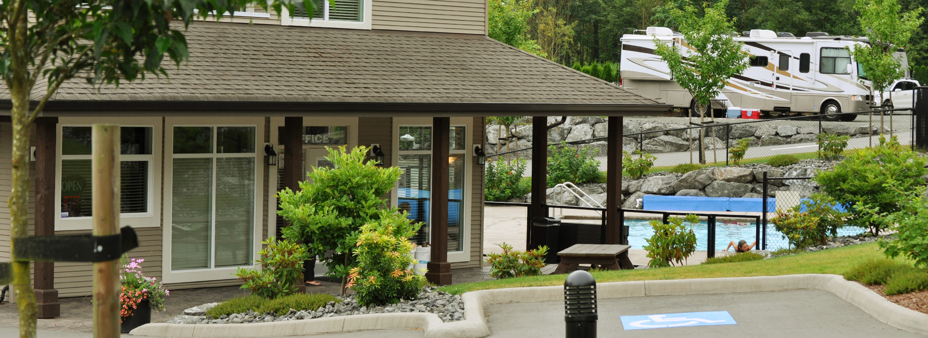 <div style='color:white'>Welcome to one of BC’s best RV Parks!</div>
